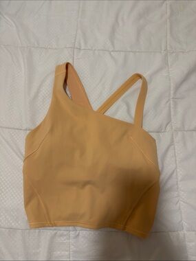 lululemon athletica Peach High-Neck Crop Sports Bra